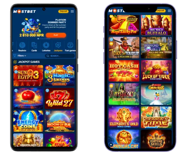 Top Slots Games at Mostbet Casino